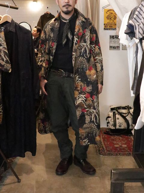 Fowl Pattern Hitman Coat / BLACKSIGN 2019 SS COLLECTION