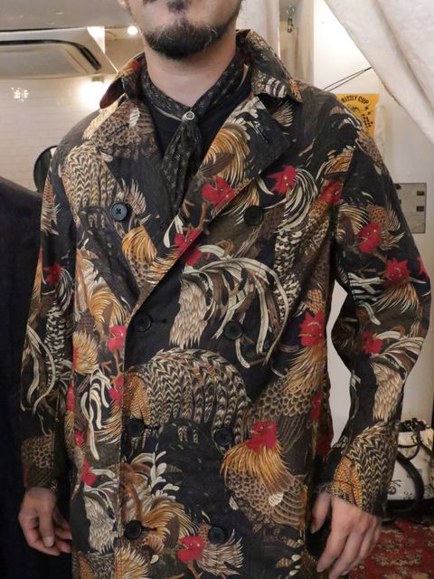 Fowl Pattern Hitman Coat / BLACKSIGN 2019 SS COLLECTION