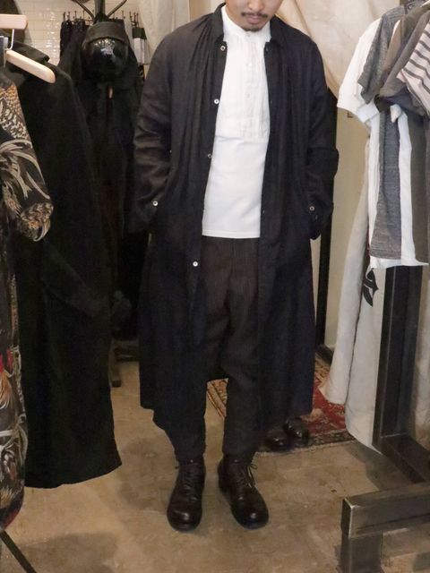 French Gather Coat / BLACKSIGN 2019 SS COLLECTION