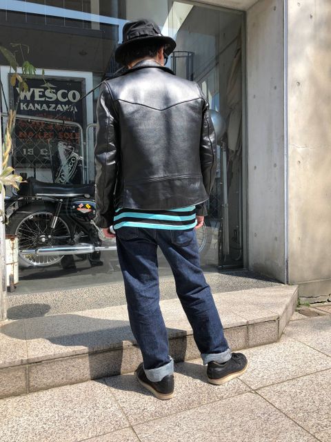 Lewis Leathers ×ストリート