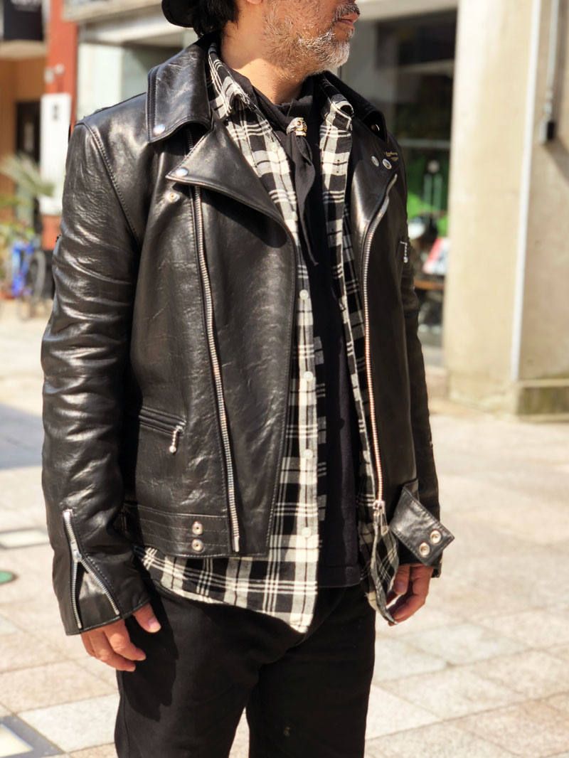 Lewis Leathers シープレザーを活かしたクラシックスタイル | 70