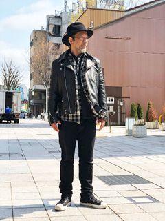 Lewis Leathers シープレザーを活かしたクラシックスタイル