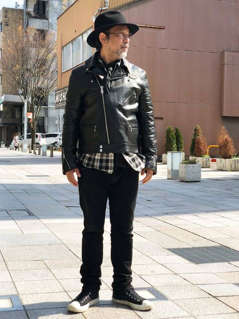 Lewis Leathers シープレザーを活かしたクラシックスタイル