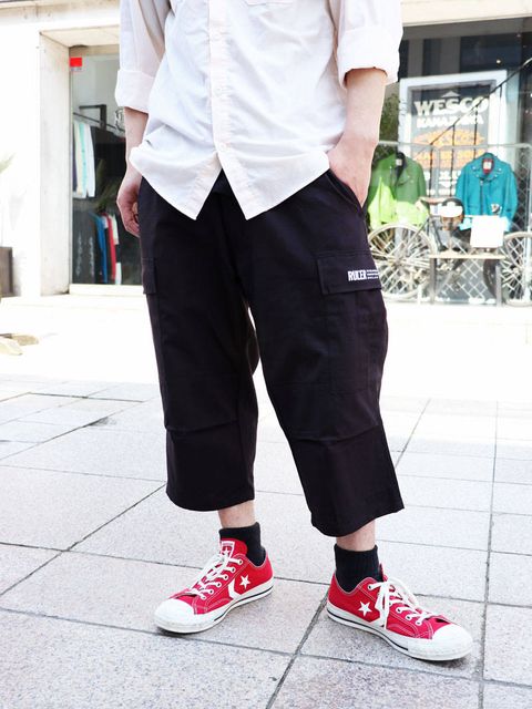 RULER クロップドパンツを活かした春コーデ