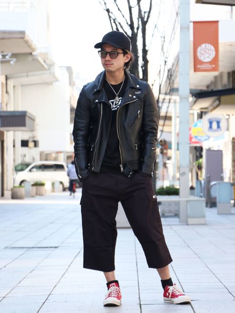 Lewis Leathers 春のレザー×ストリート