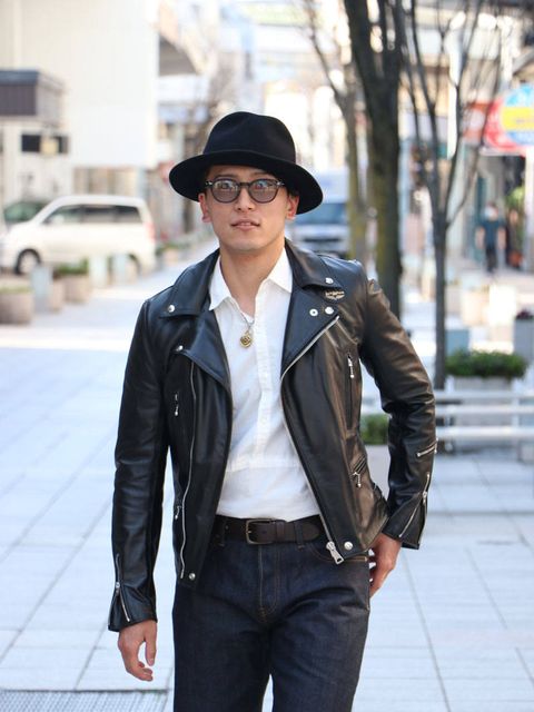 Lewis Leathers カジュアル&ドレススタイル