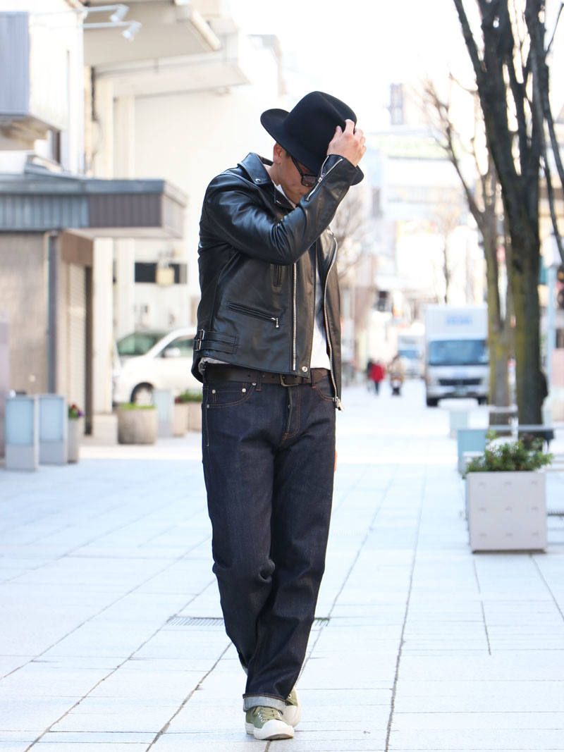 Lewis Leathers カジュアル&ドレススタイル