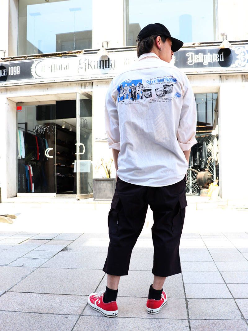 RULER クロップドパンツを活かした春コーデ