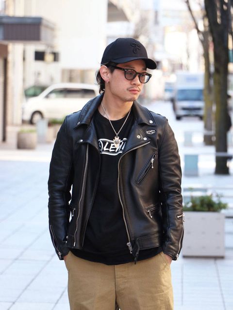 『間違い無し!』スタンダードLewis Leathers スタイル