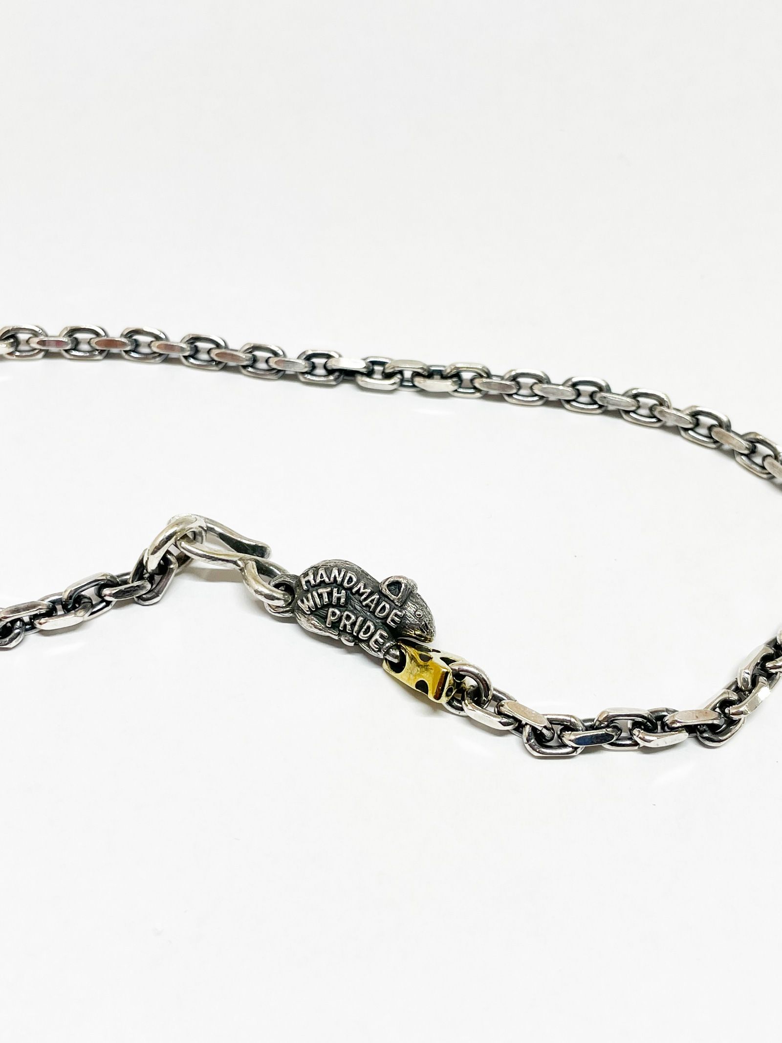 Snail & Skull & Book × "Mouse & Cheese" Chain (Large)