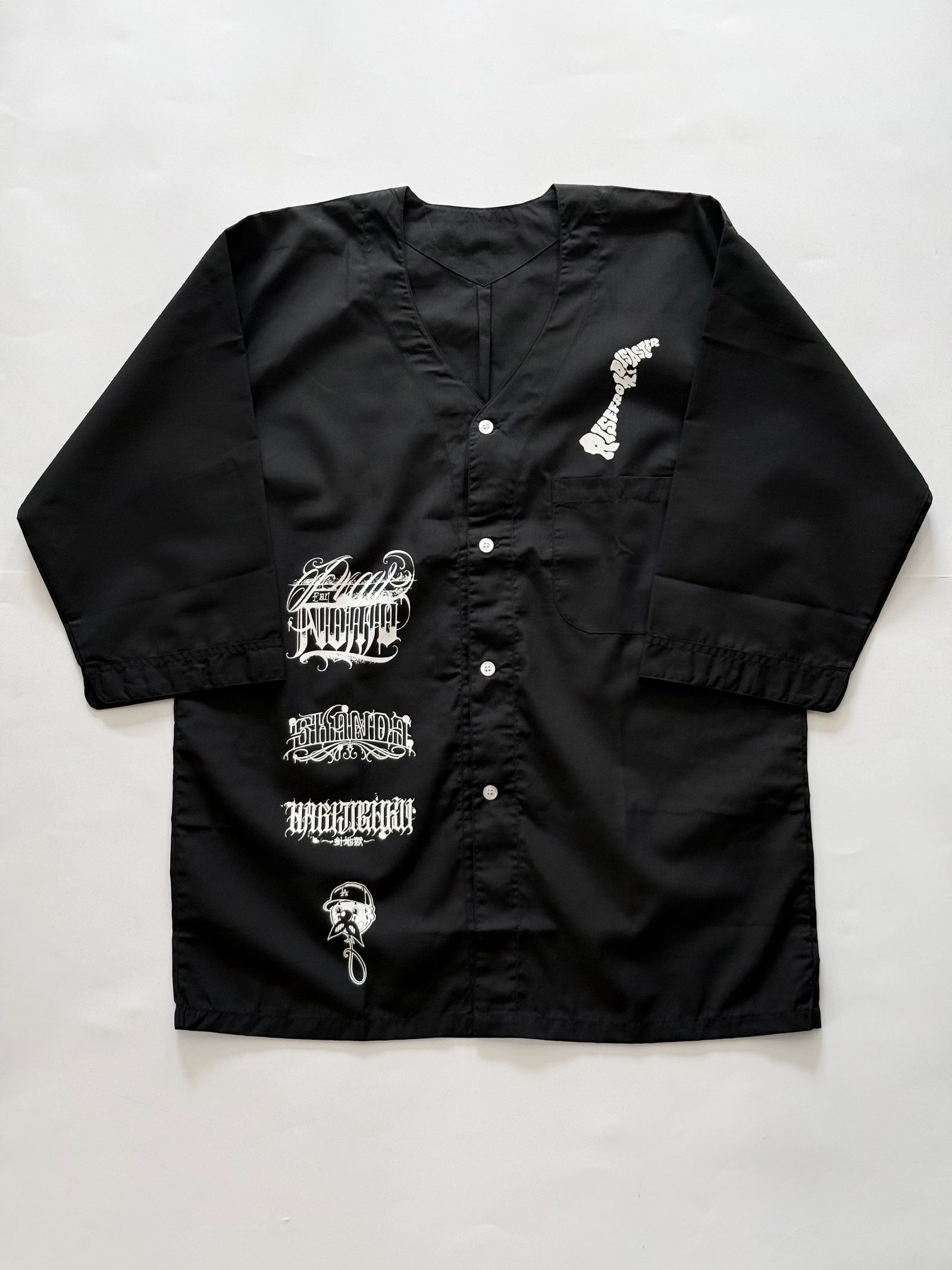 "PRAY FOR NOTO" DABO SHIRT (BLACK)