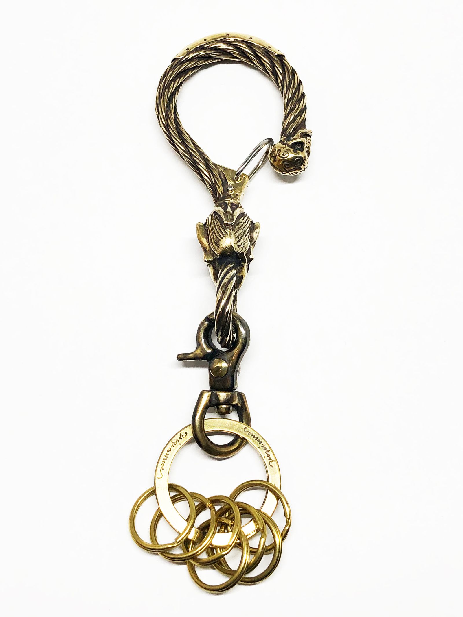 galcia - GANGSTERVILLE & galcia KEY HOLDER (BRASS) | SKANDA