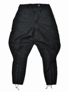 MOLESKIN SHERIFF BREECHES (SILKY BLACK)