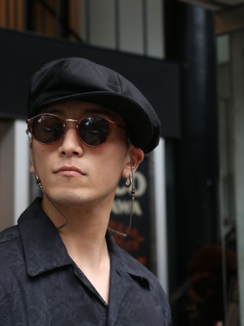 和を感じる。モノトーンコーディネート