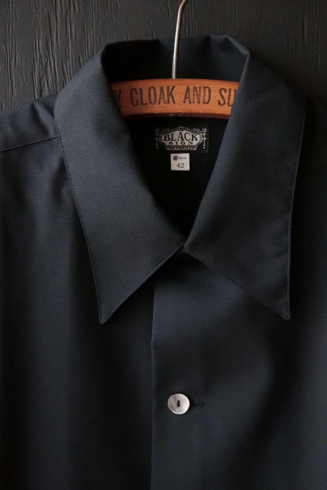 JONSTON SHIRTS "SERPENS" (MIDNIGHT BLACK)