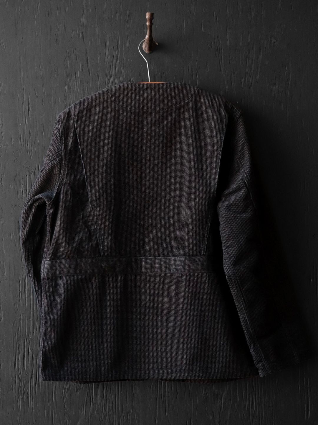 RIPPLE CORD AIM JACKET (CHARCOAL BLACK)