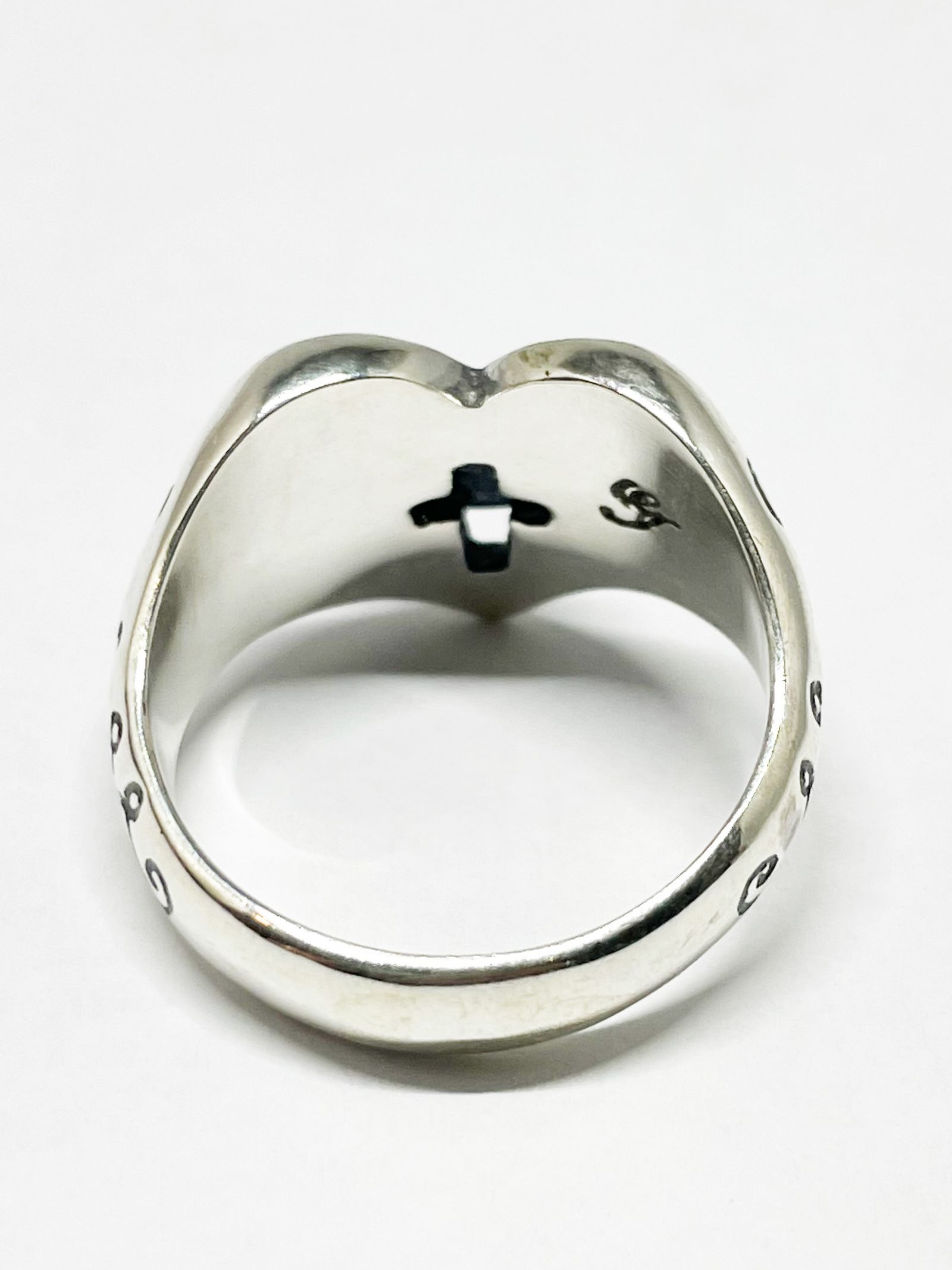 HEART & ΑΩ RING (SILVER925)