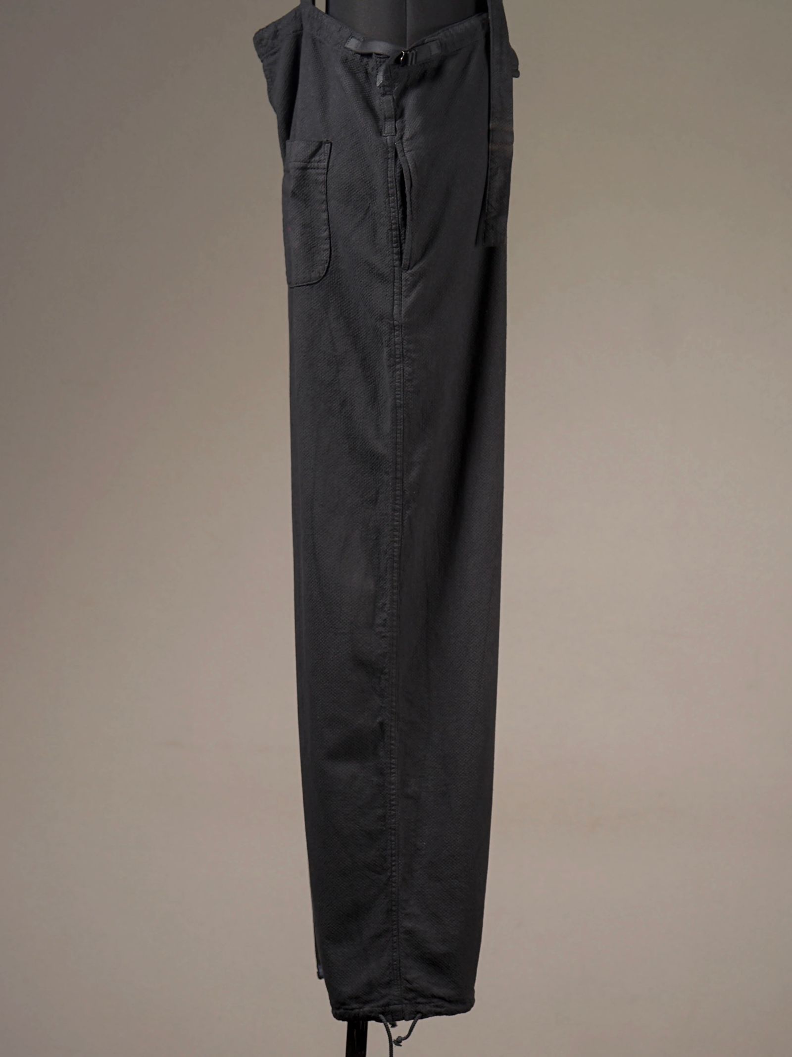 GLAD RAW PHOENIX - TAP TROUSERS (BLACK)