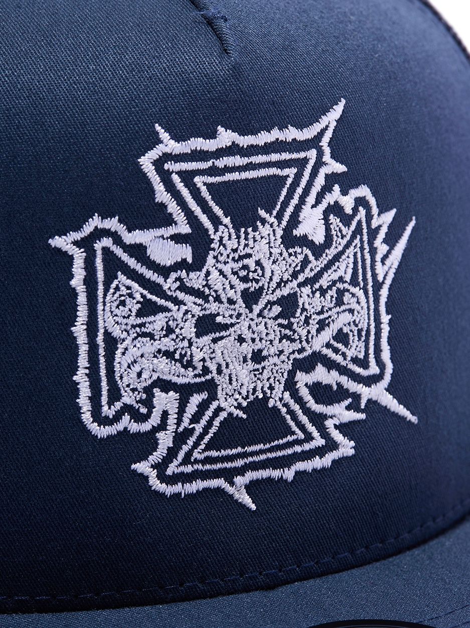 MALTESE KRAKEN TRUCKER MESHCAP (CHARCOAL/NAVY/BLACK)