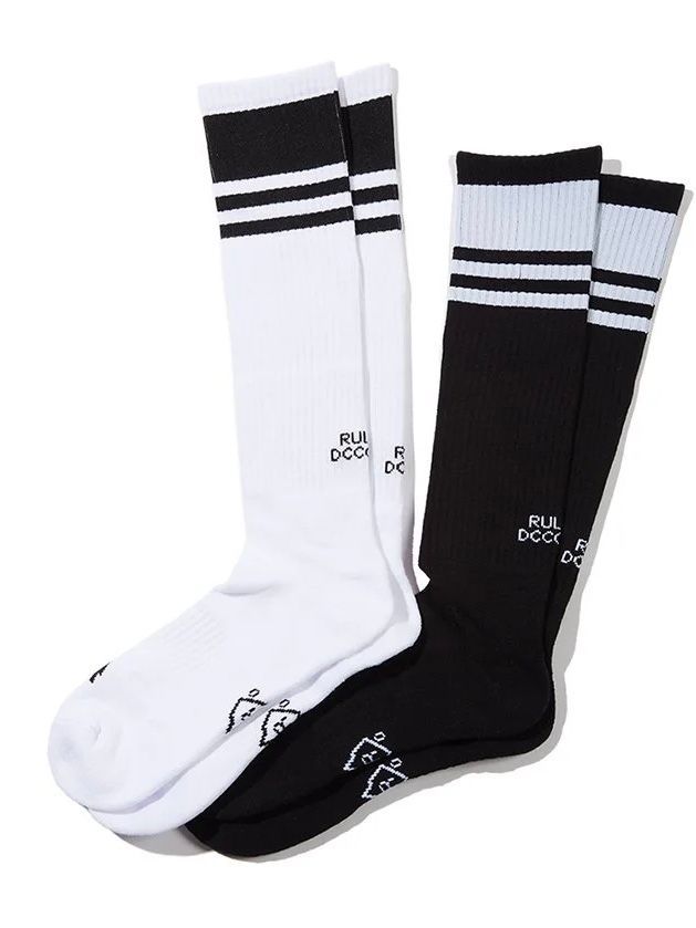 RR HIGH SOCKS (BLACK)