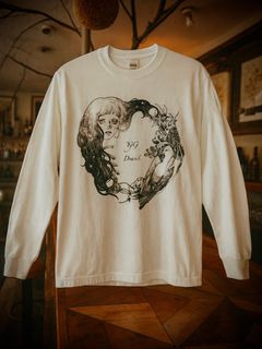 YgG DrasiL L/S TEE DESIGN by YUIKA (WHITE)
