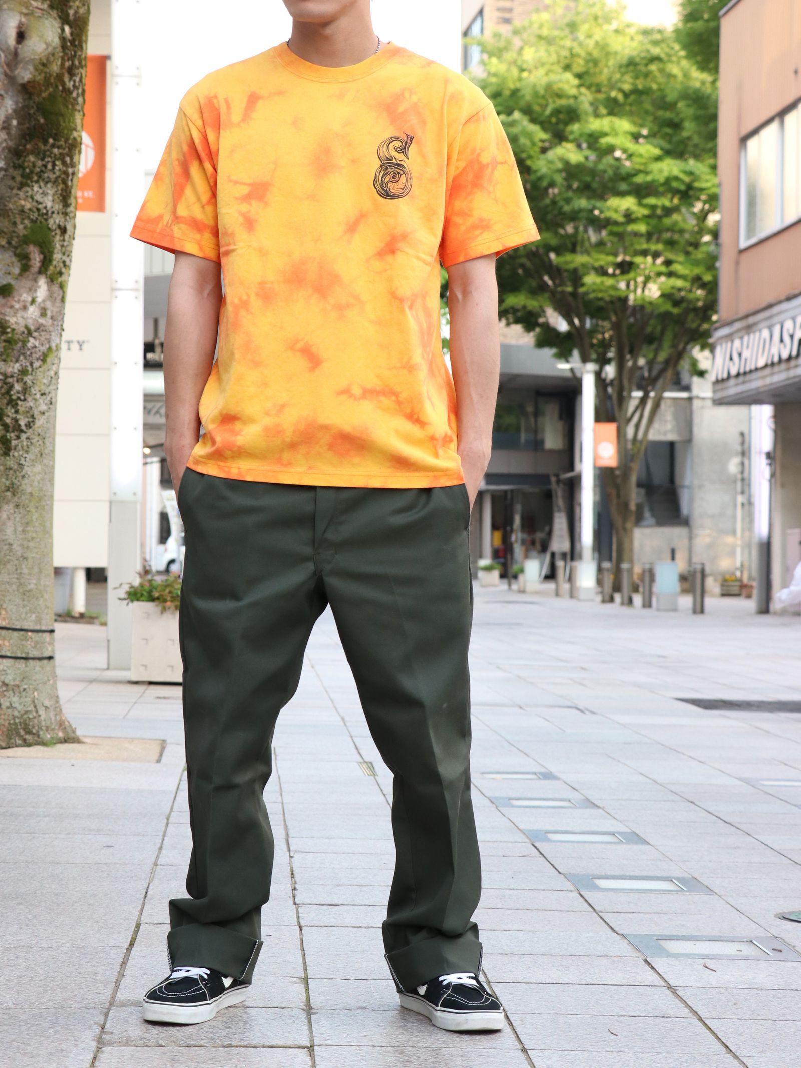 20周年オリジナルタイダイTシャツ (オレンジ)