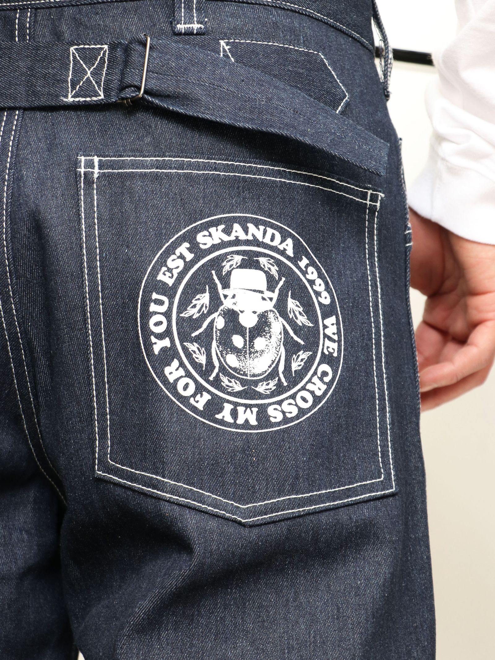 "ladybug" デニムワークパンツ/ "ladybug" DENIM WORK PANTS