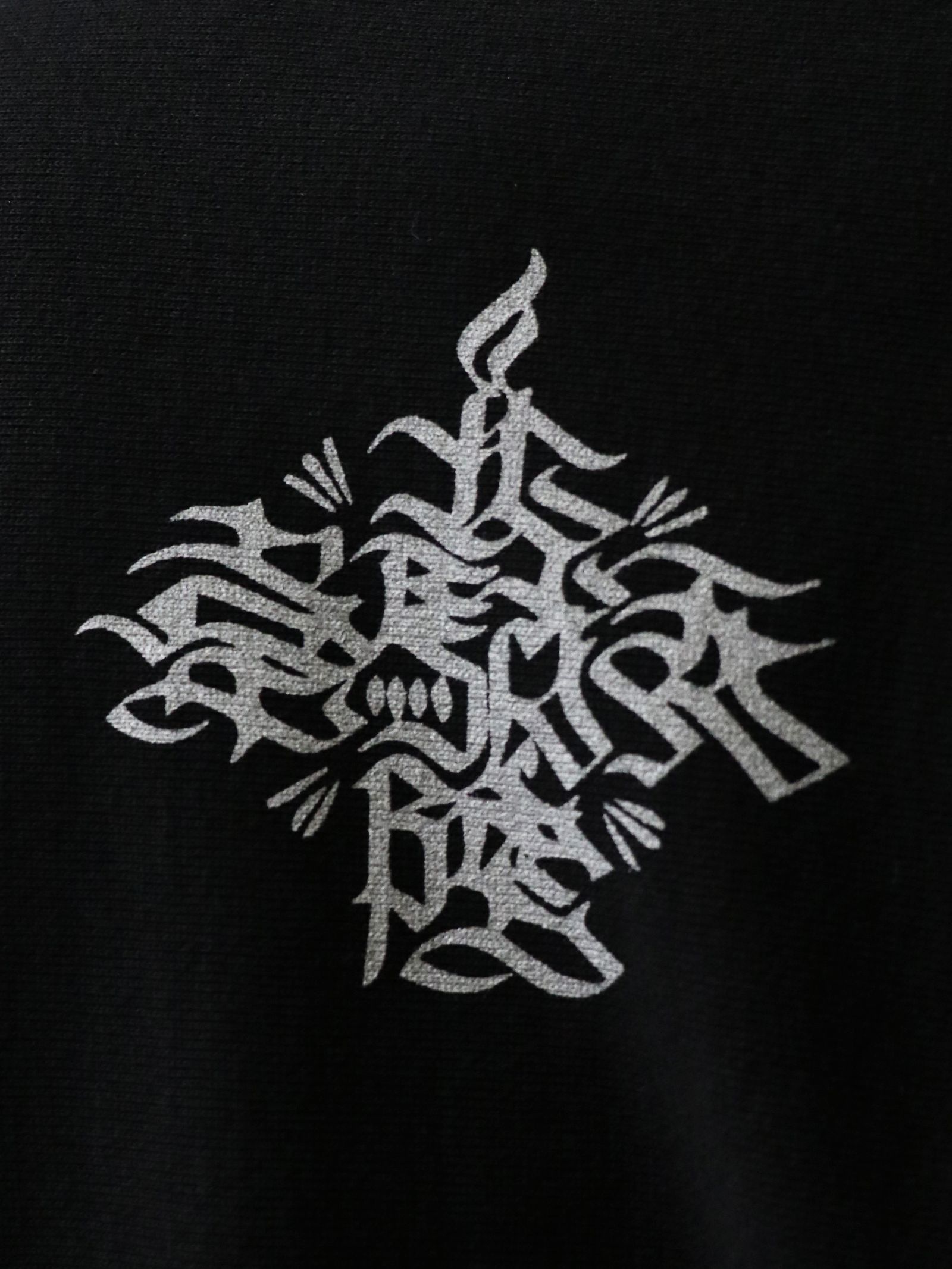 MOZYSKEY×SKANDA "疾風迅雷"SWEAT CREW NECK (BLACK) / 別注スウェット (ブラック)