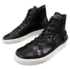 (3月8日11時より発売開始) EMBOSSED LEWIS LEATHERS SNEAKERS (BLACK)