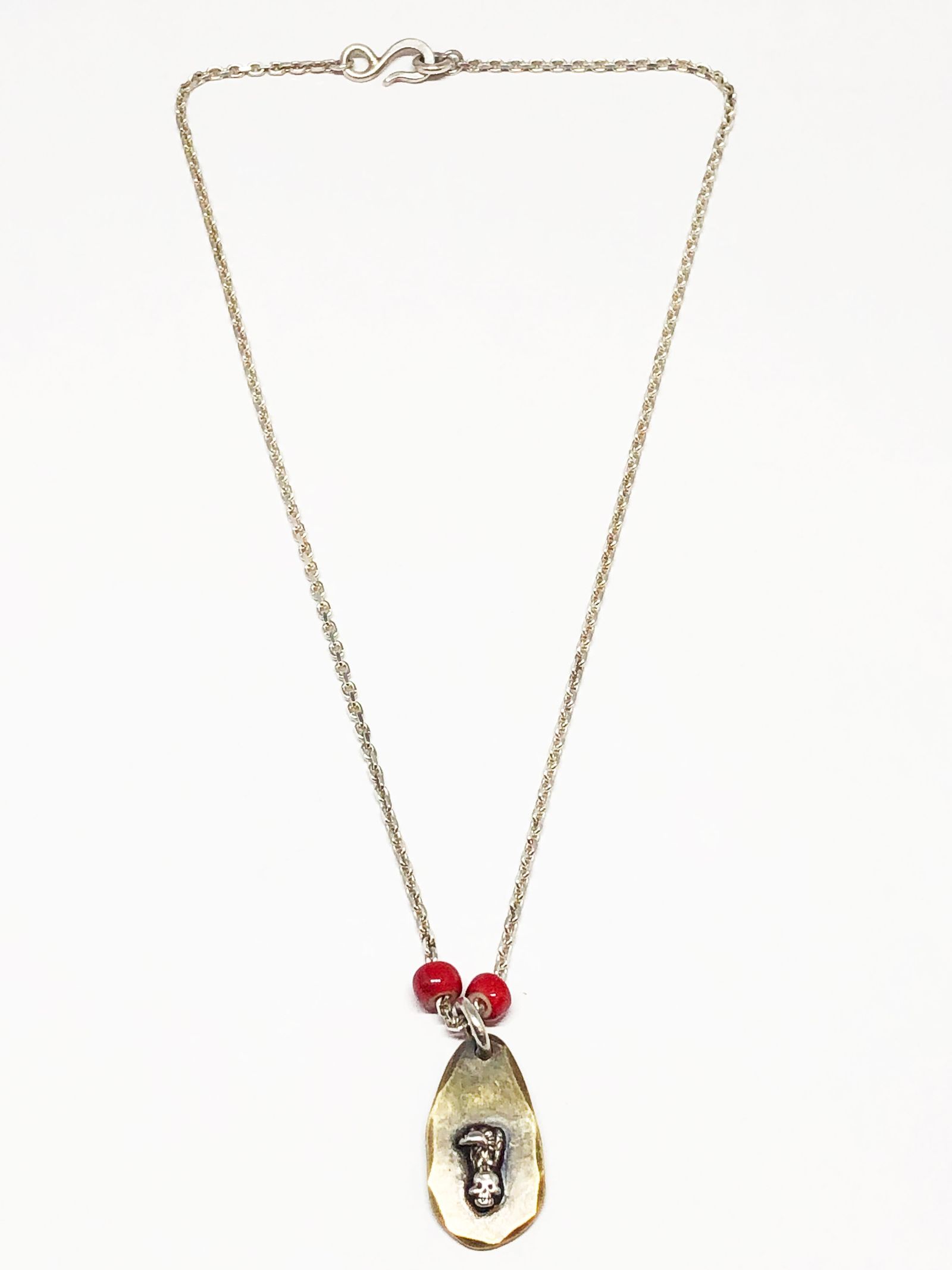 バルチャー&スカル カスタム ネックレス  /"Vulture & Skull" Custom Necklace (SILVER925×BRASS)