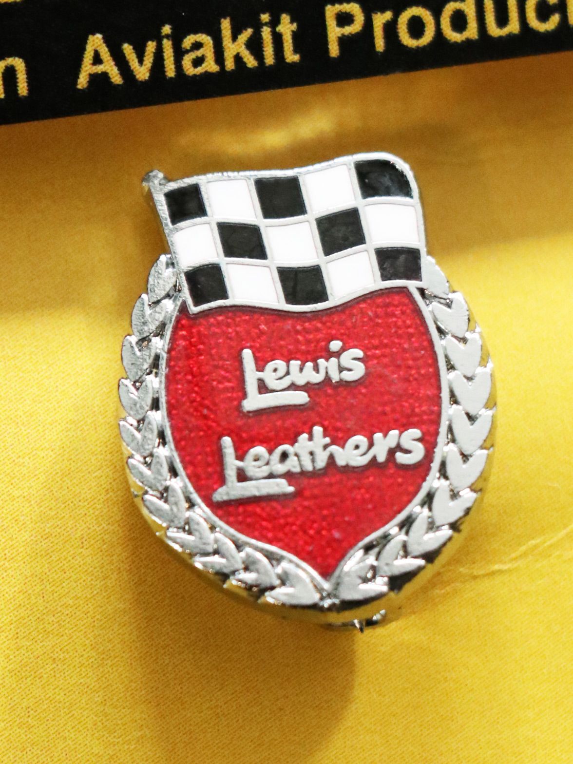 "LEWIS LEATHER 60s" BADGE