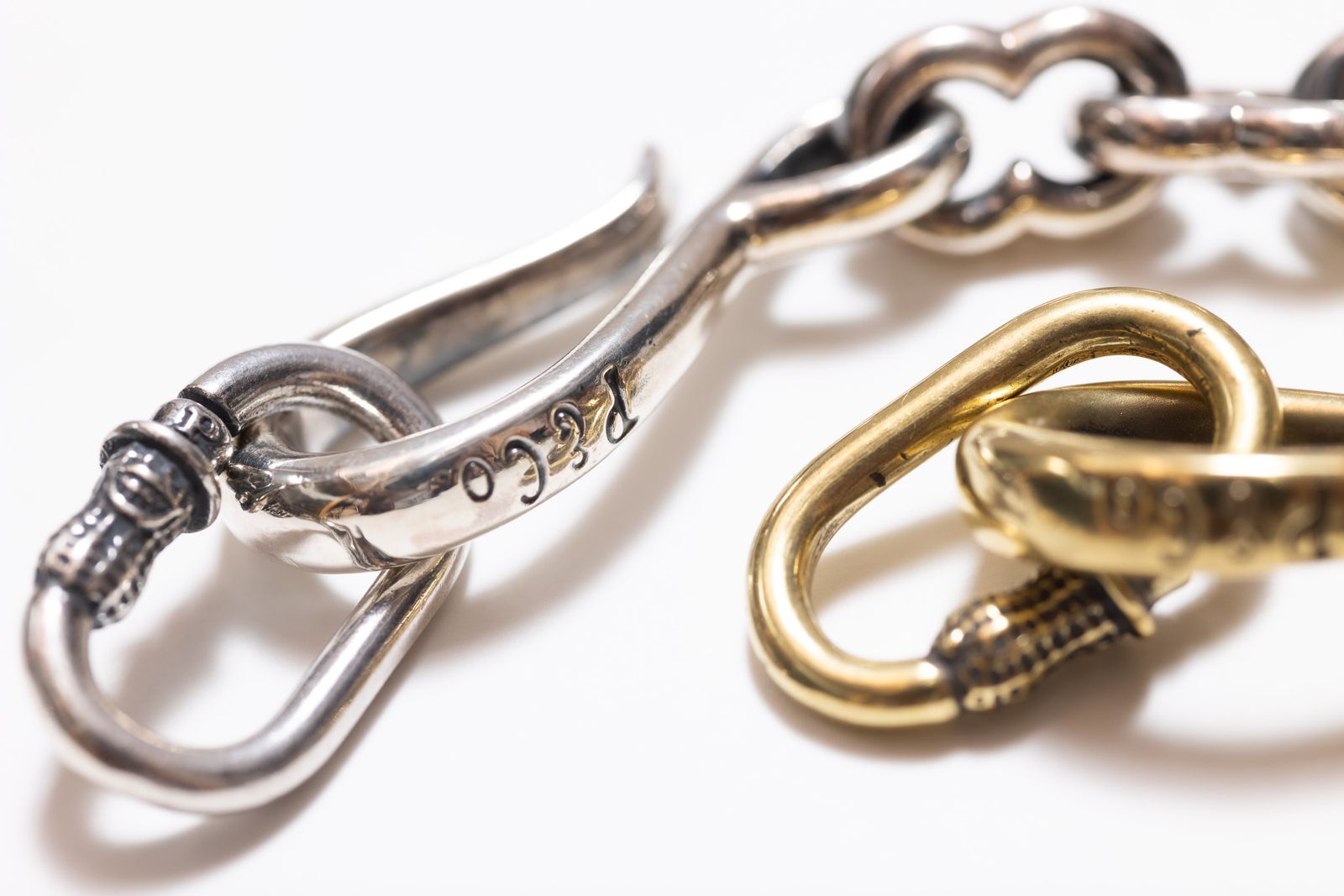 3 PEANUTS WALLET CHAIN （brass）