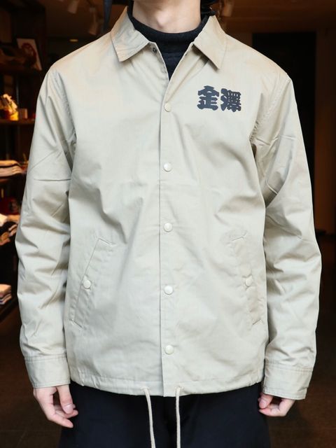 “IDATEN” TC COACH JACKET (BEIGE)