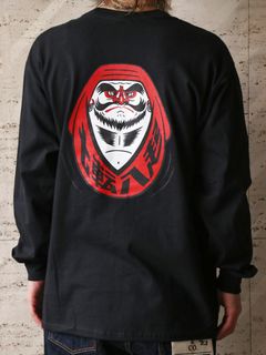 "達磨" L/S TEE (BLACK)