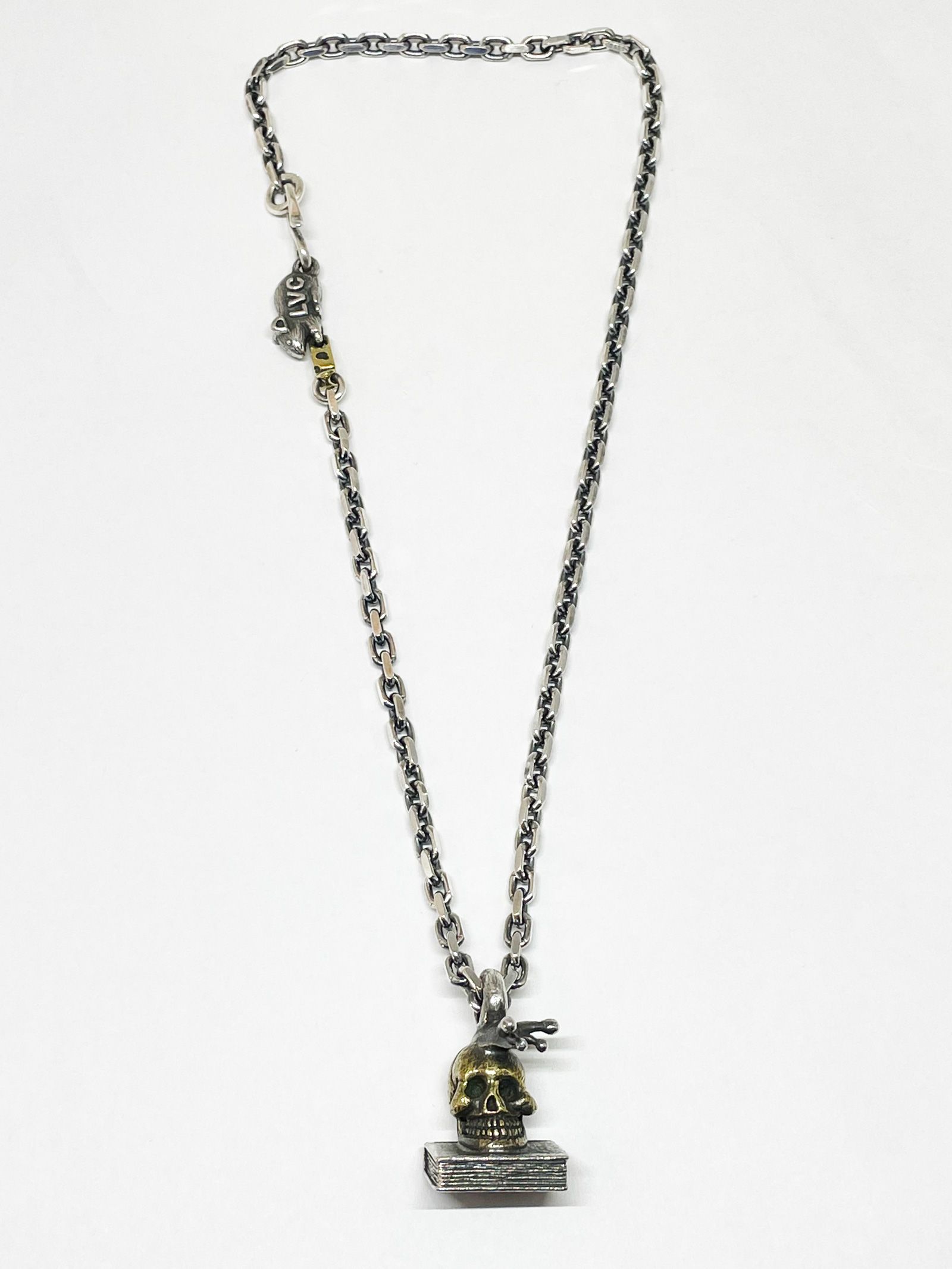 Snail & Skull & Book × "Mouse & Cheese" Chain (Large)