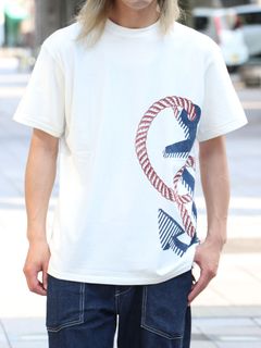 NAUTICAL ANCHOR S/S T-SHIRTS (WHITE)