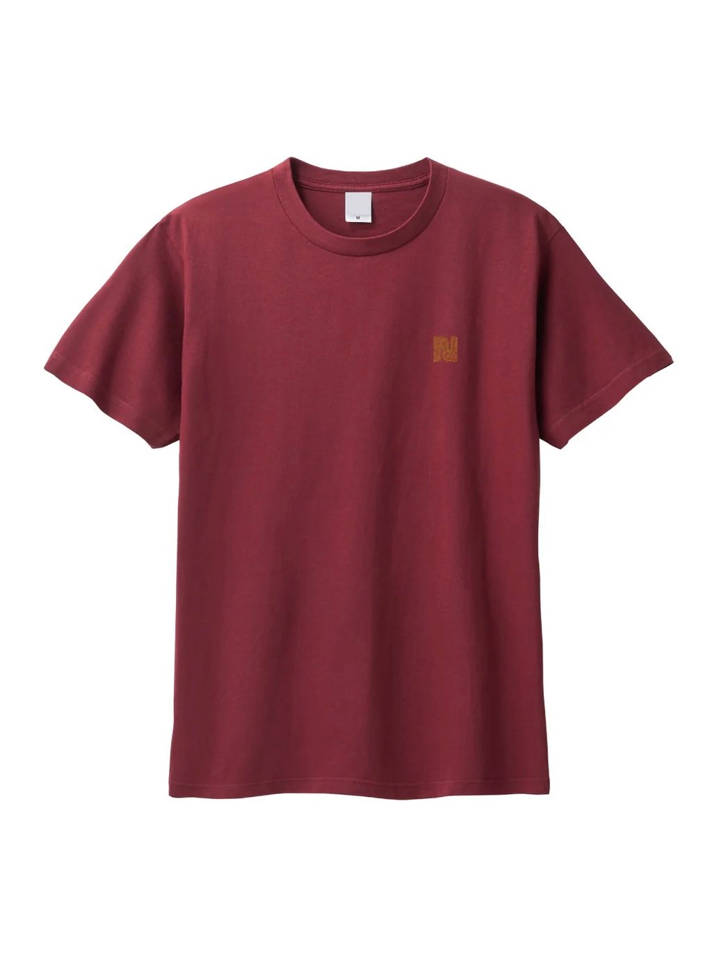 チカラカラぺTシャツ (バーガンディ)