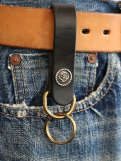 【受注オーダー】LVC x SKANDA LEATHER LOOP HOLDER "BLACK"