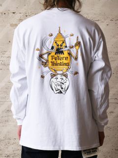 "F.T" L/S TEE (WHITE)