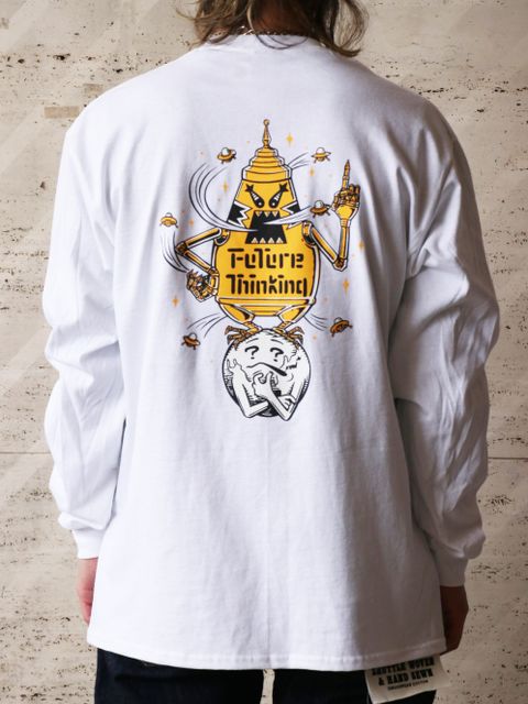 "F.T" L/S TEE (WHITE)