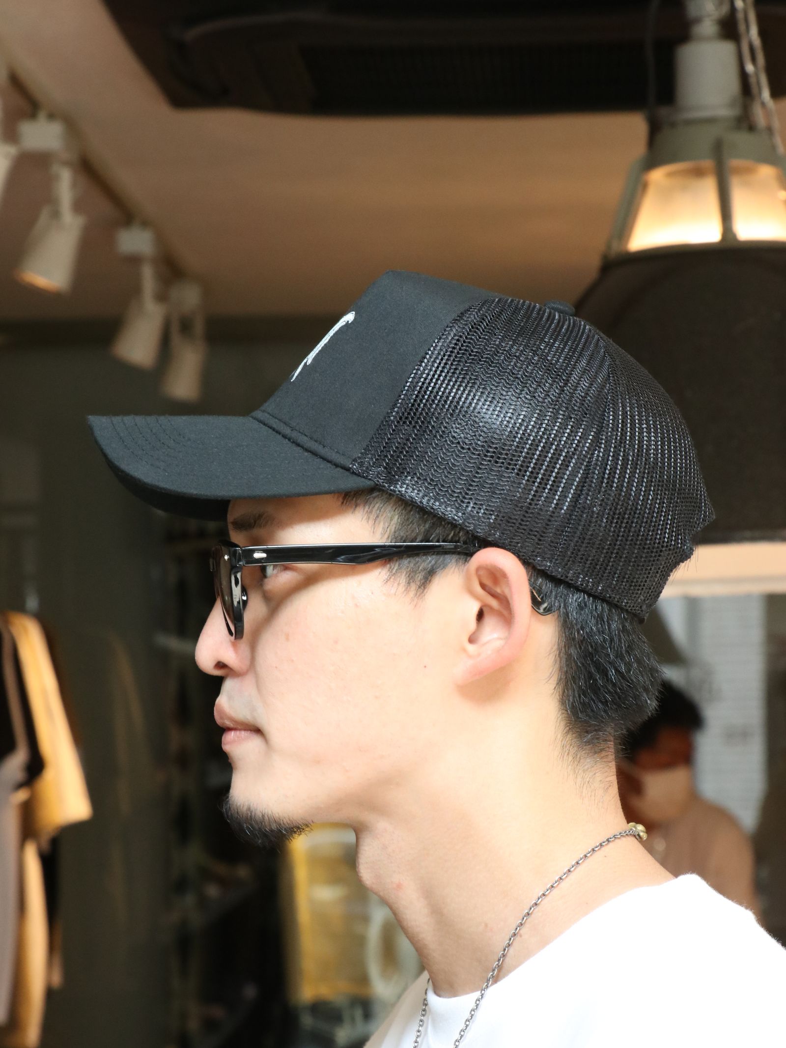 NORM ロゴ メッシュキャップ (ブラック) / NORM LOGO MESH CAP