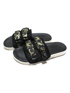 W STRAP SANDAL (CAMO x WHITE)