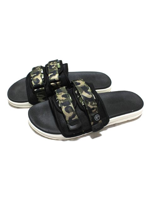 W STRAP SANDAL (CAMO x WHITE)