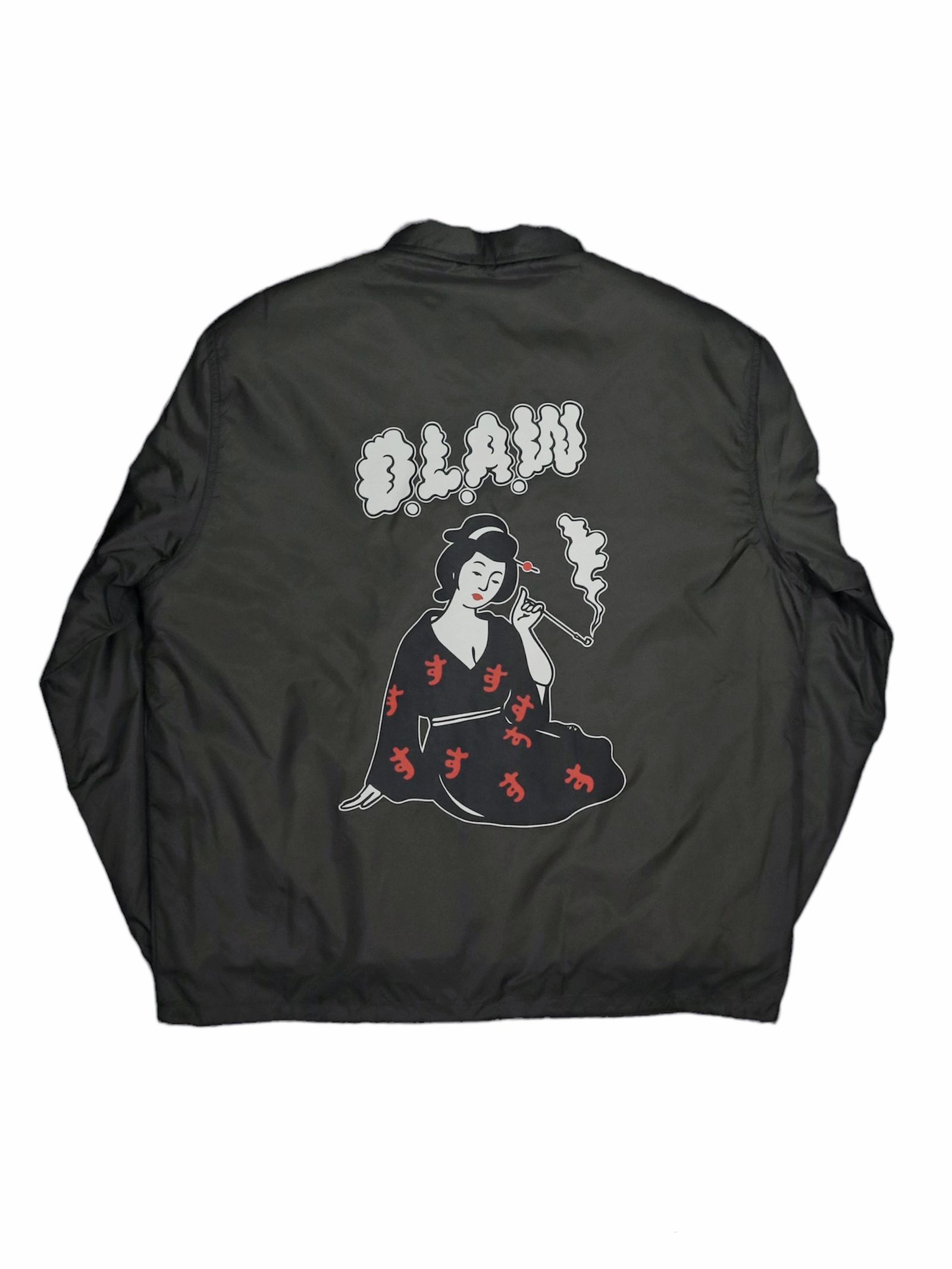 "S" LADY BOA COACH JACKET(CHACOAL GRAY)