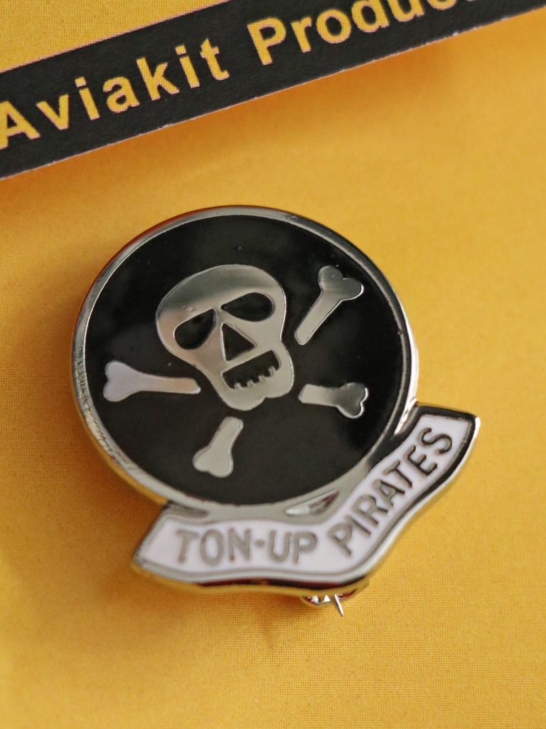 TON-UP PIRATES-BLACK