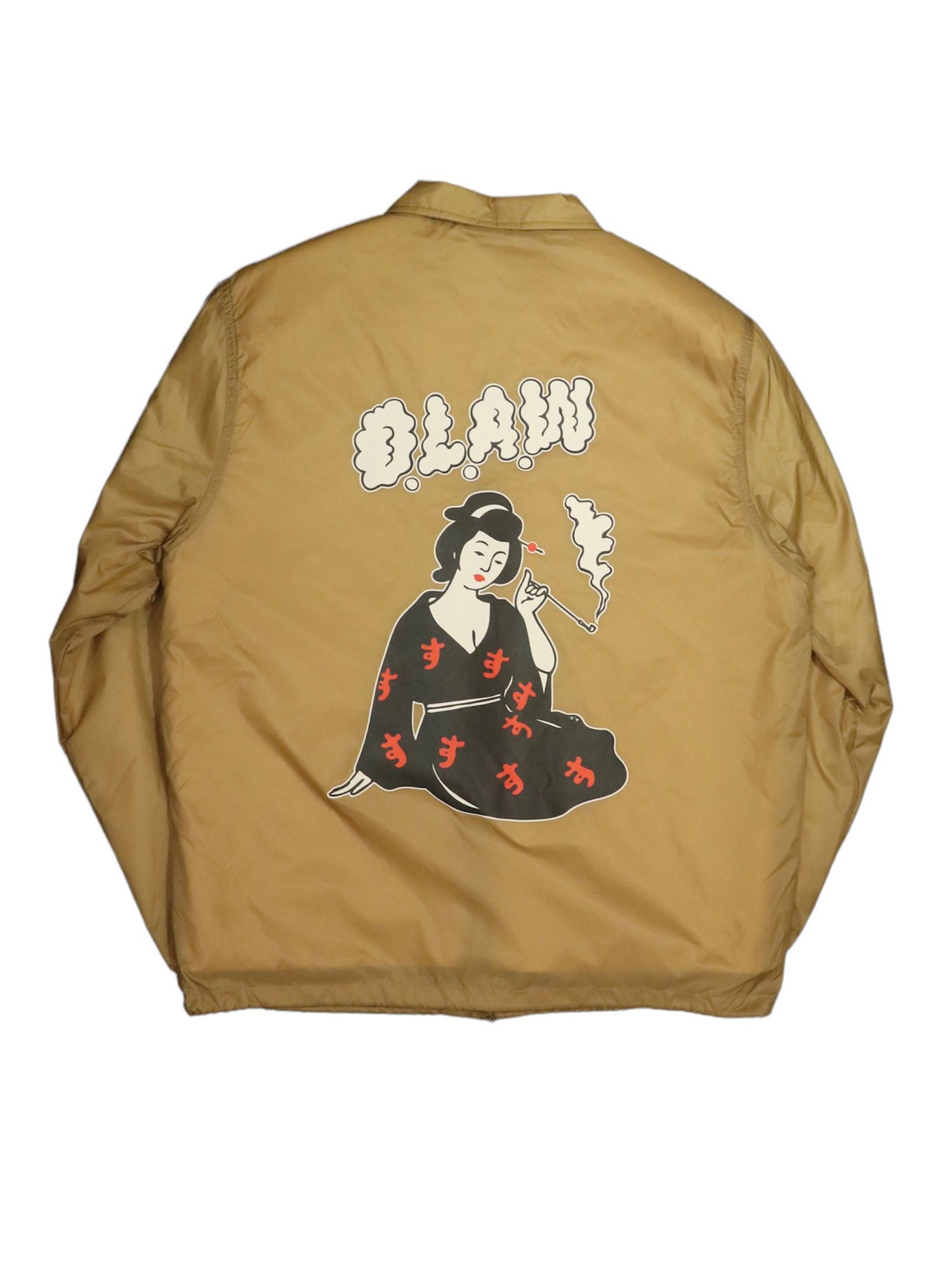 "S" LADY BOA COACH JACKET (BEIGE)