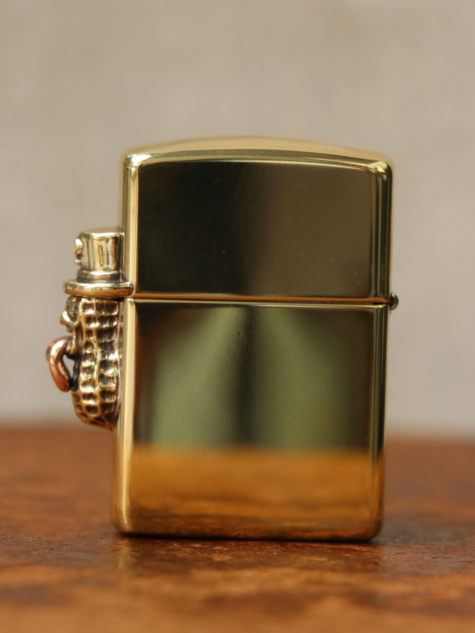 PEANUTS & CO. - BERO PEANUTS ZIPPO (BRASS) | SKANDA