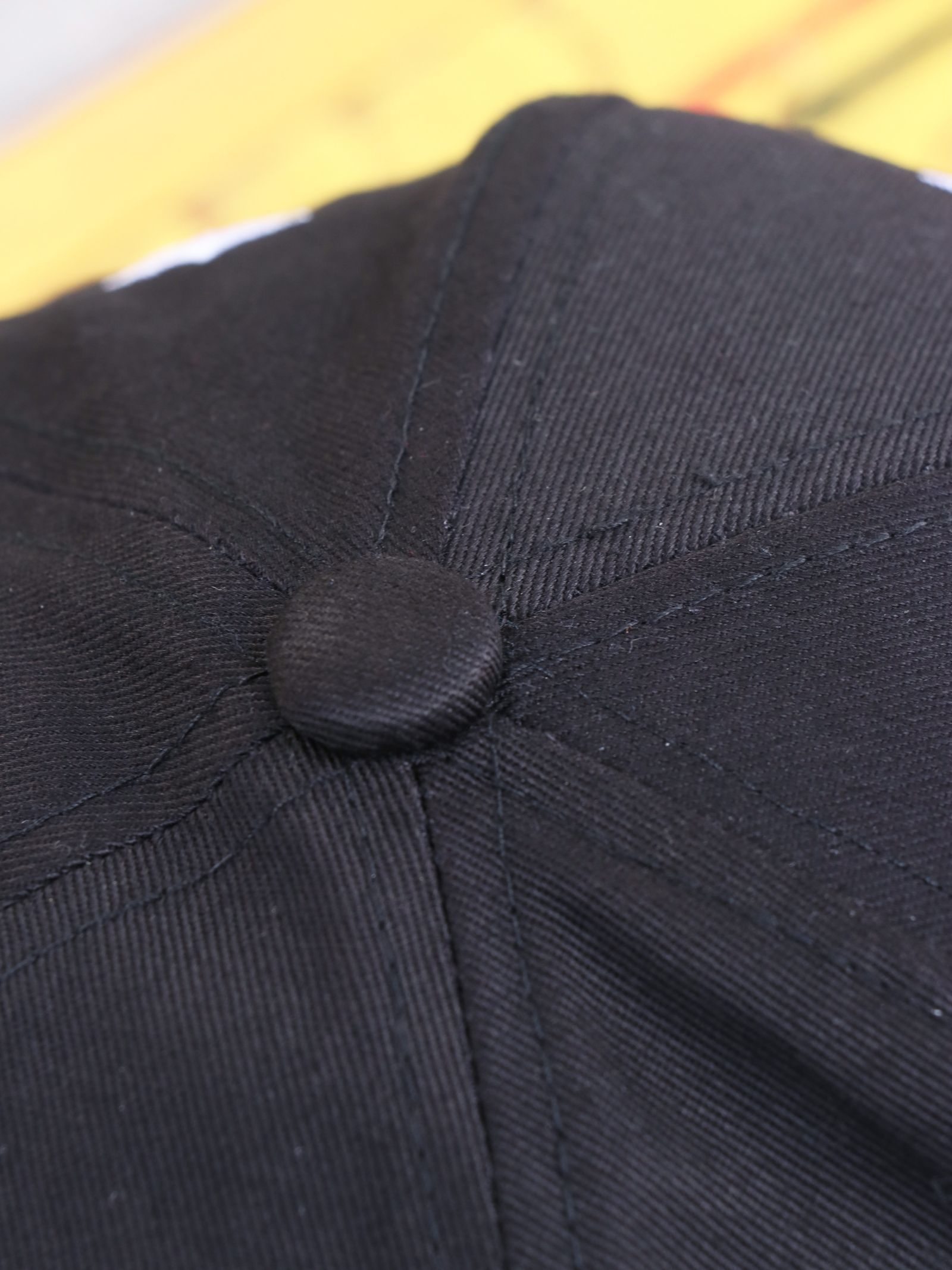 SKANDA カーブバイザーミドルキャップ / SKANDA Curve Visor Middle Cap (BLACK×WHITESTAR)