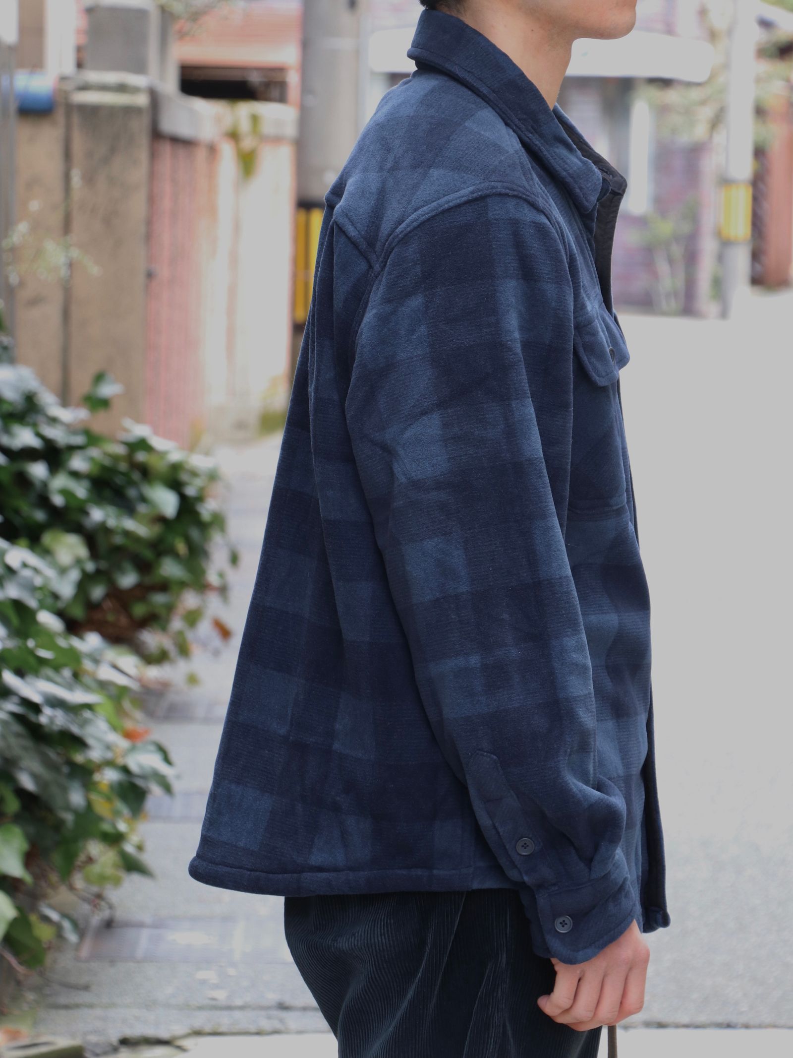BOA NEL SHIRT (NAVY)
