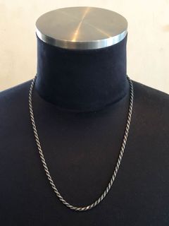 ROPE TYPE CHAIN 55cm (線径約3mm) (SILVER925)